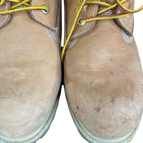 Timberland Men’s Premium 6” Wheat Nubuck Lace Up Boot Size US 12 - Picture 11 of 11